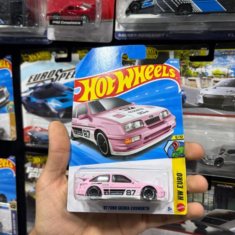‘87 Ford Sierra Cosworth (non-STH) 2026 Hot Wheels mainline - E case