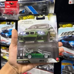 Hot Wheels Premium Car Culture Collectible Toy Car, 1:64 Scale Die-Cast BMW M3 E46, Eurospeed Vehicle with Real Riders Tires