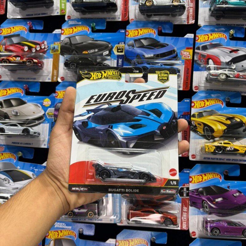 Premium Hot Wheels Bugatti Bolide - Euro Speed (Imported)