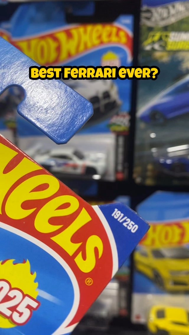 Best Ferrari till now?🔥
#hotwheels #diecast #cars #fyp #ferrari