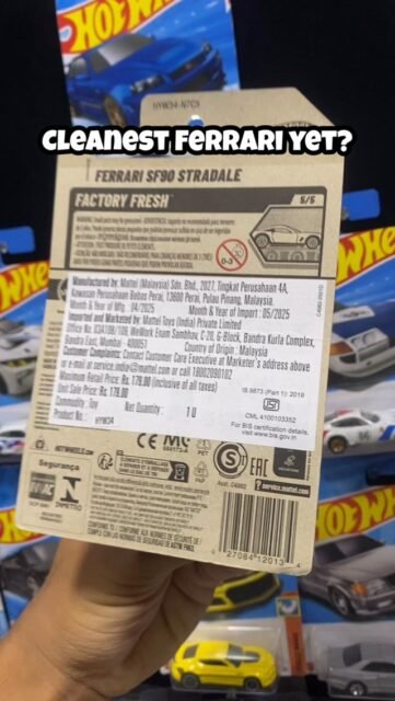 Is this Ferrari the cleanest ever released by hot Wheels in your opinion?
#hotwheels #ferrari