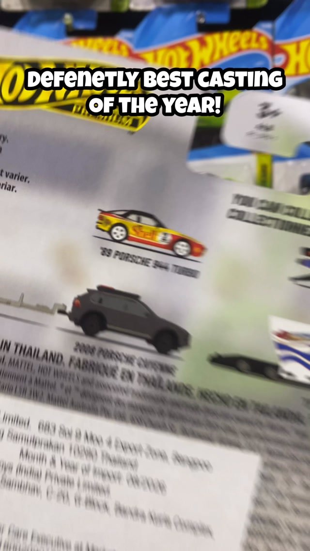 This has to be the craziest drop by hot Wheels this year
#hotwheels #diecast #cars #porsche #rexy