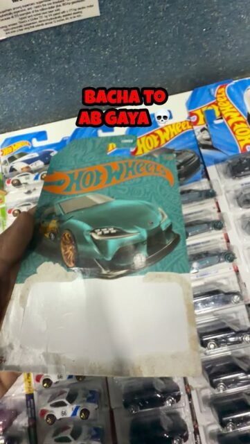 This kid destroyed my hot Wheels