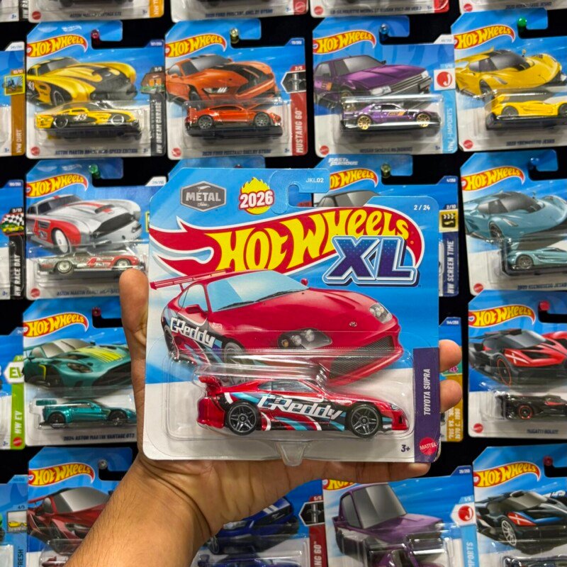 TOYOTA SUPRA | HOTWHEELS XL | IMPORTED CARD