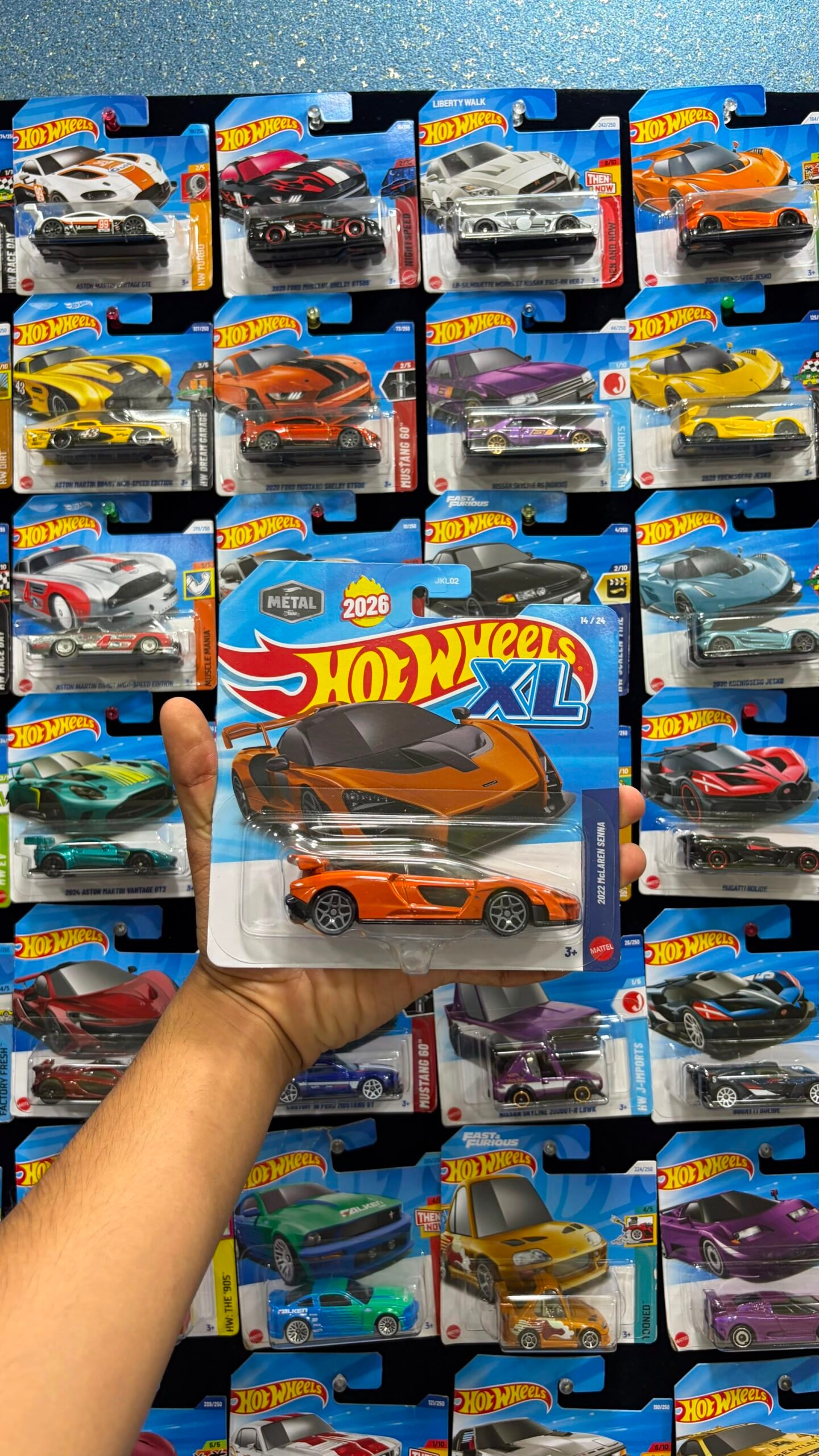 2022 MCLAREN SENNA | HOTWHEELS XL | IMPORTED CARD