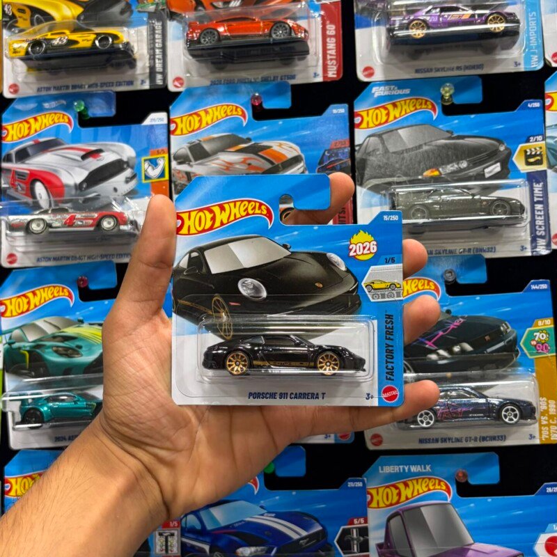 PORSCHE 911 CARRERA T [BLACK] | IMPORTED SHORT CARD
