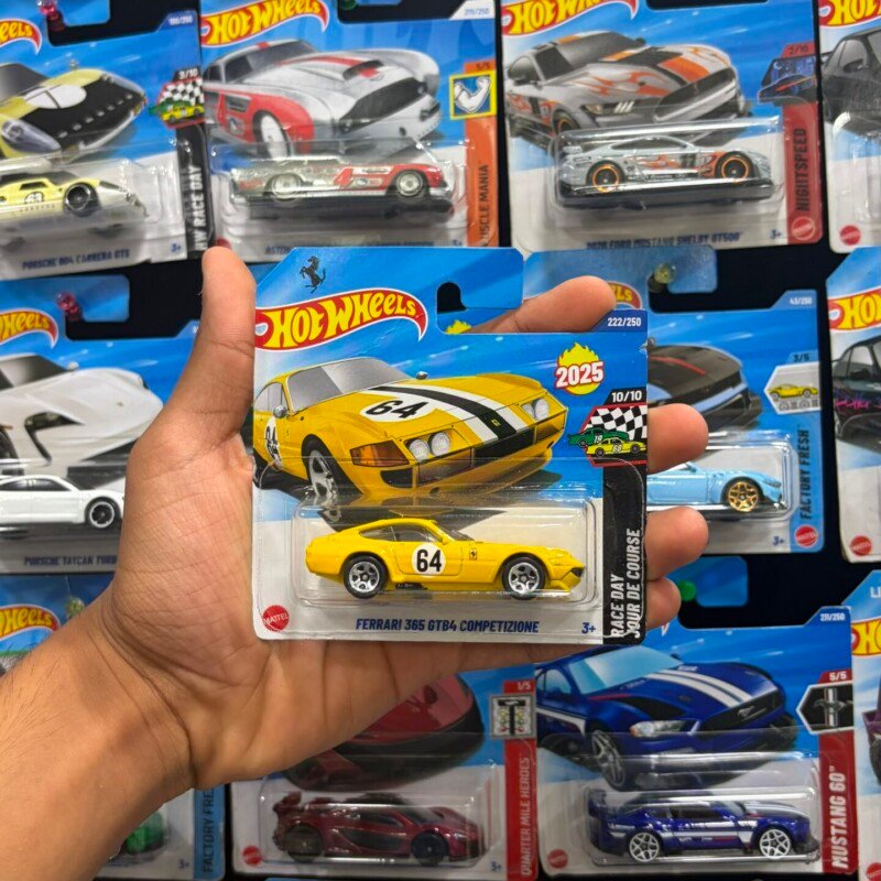 FERRARI 365 GTB4 COMPETIZIONE [YELLOW] | IMPORTED SHORT CARD