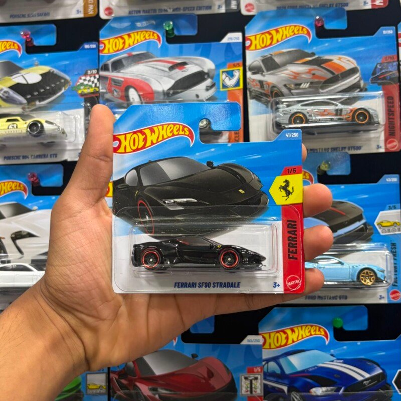 FERRARI SF90 STRADALE [BLACK] | IMPORTED SHORT CARD