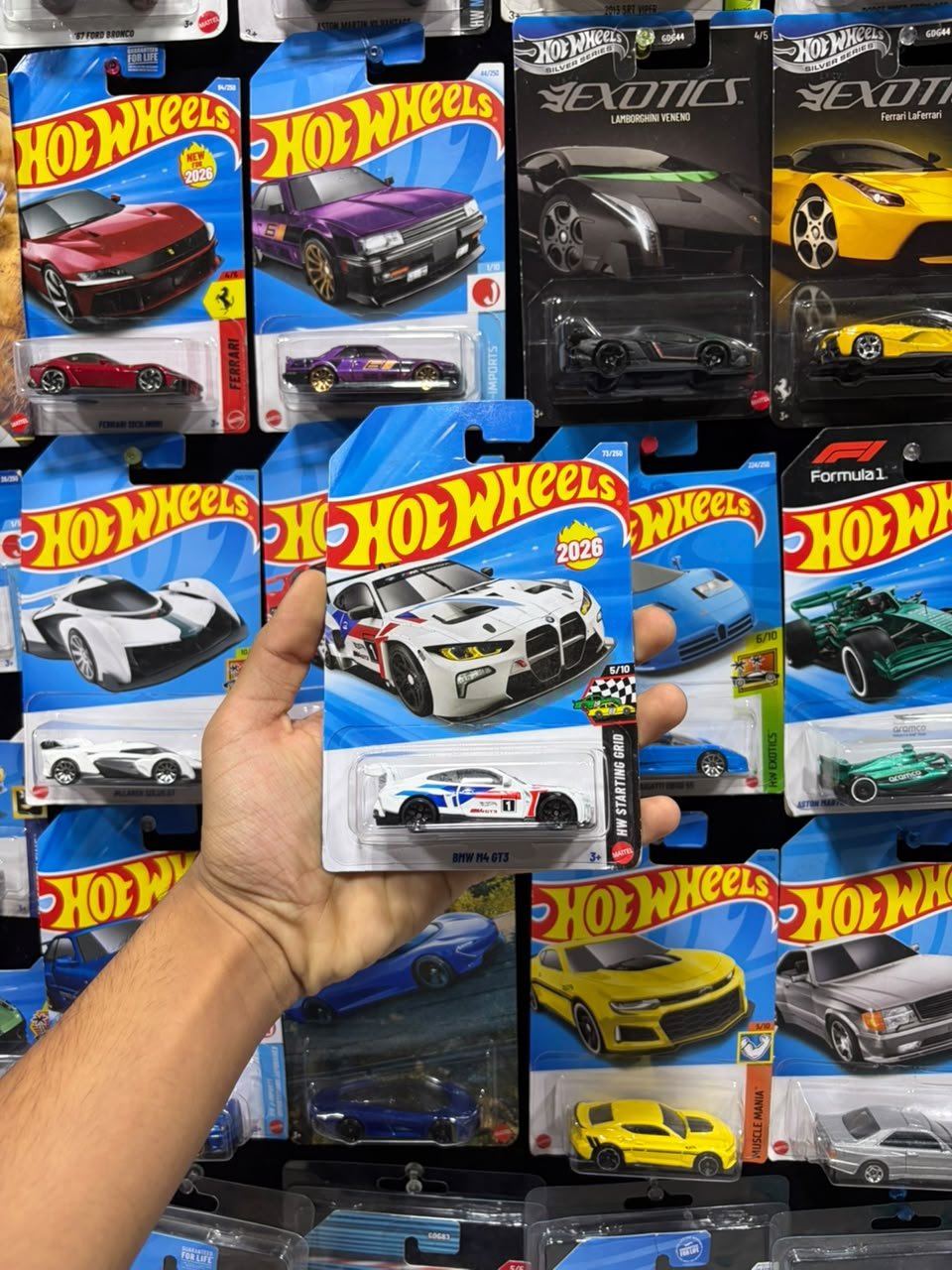 Hot Wheels Bmw M4 Gt3 Mainline 1:64 Scale 1:64 Scale Diecast Model - Mint Blister Pack