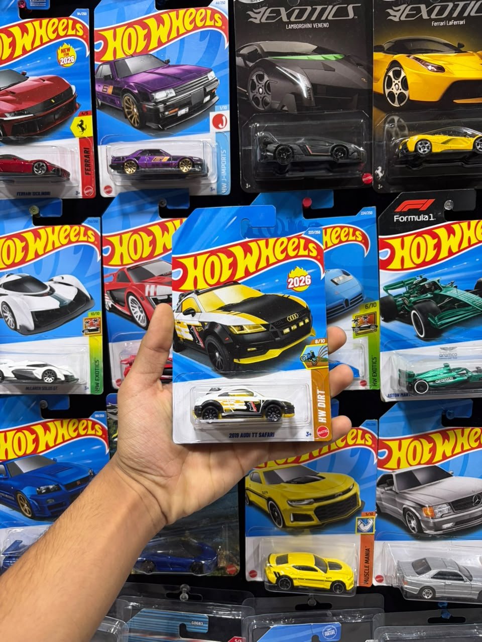 Hot Wheels 2019 Audi Tt Safari Mainline 1:64 Scale 1:64 Scale Diecast Model - Mint Blister Pack