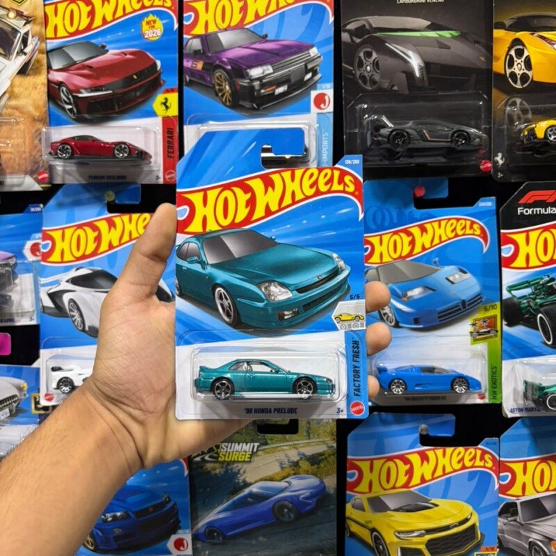 Hot Wheels '98 Honda Prelude Mainline 1:64 Scale 1:64 Scale Diecast Model - Mint Blister Pack