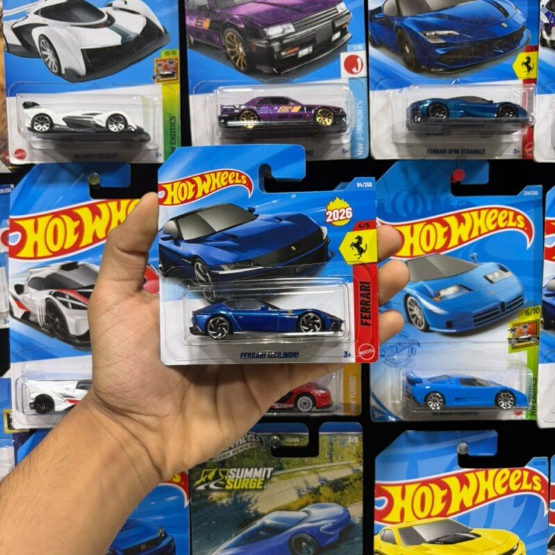 Hot Wheels Ferrari 12cilindri [blue] 1:64 Scale Diecast Model - Mint Blister Pack