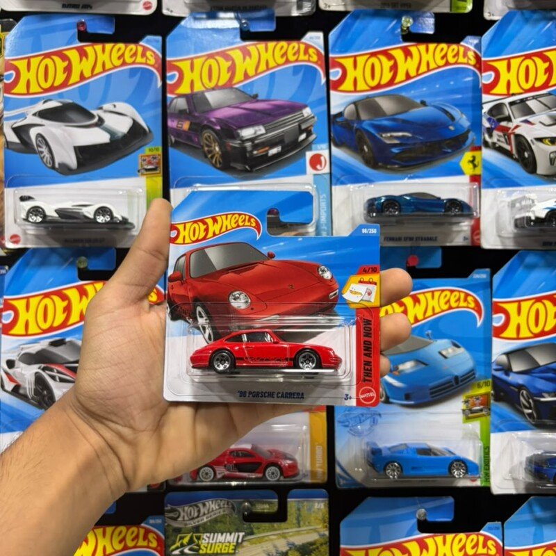 Hot Wheels '96 Porsche Carrera 1:64 Scale Diecast Model - Mint Blister Pack
