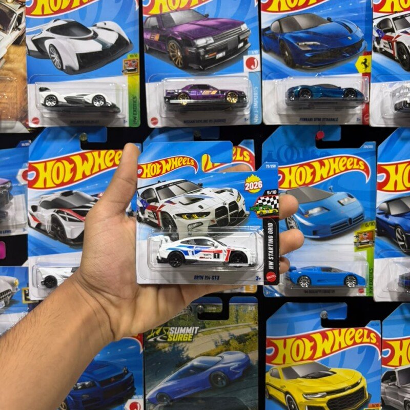 Hot Wheels Bmw M4 Gt3 1:64 Scale Diecast Model - Mint Blister Pack